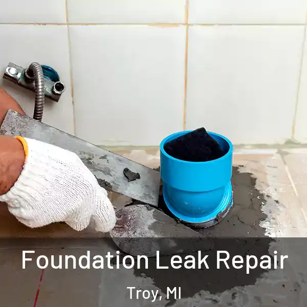  Foundation Leak Repair Troy, MI