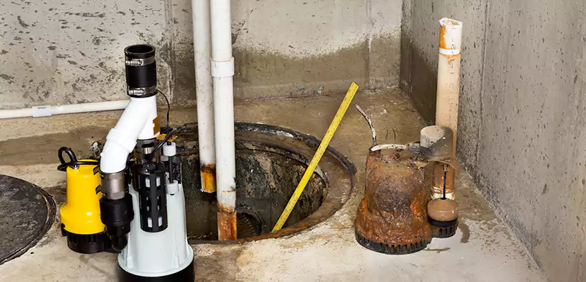 Installing Sump Pump in Finished Basement in Troy, MI