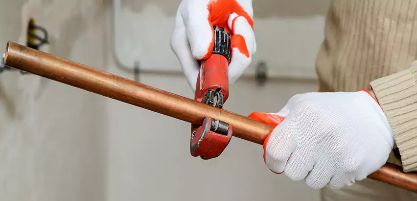 Temporary Copper Pipe Repair Troy, MI