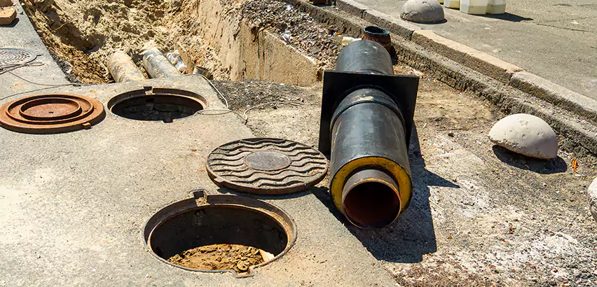 Lateral Sewer Line Replacement in Troy