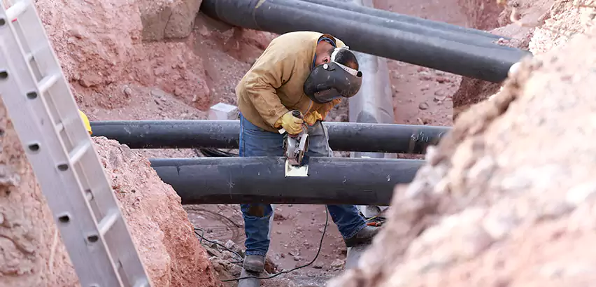 Cast Iron Sewer Pipe Replacement in Troy