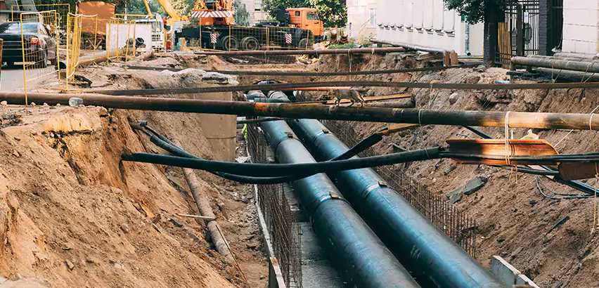Underground Sprinkler Pipe Repair in Troy, MI