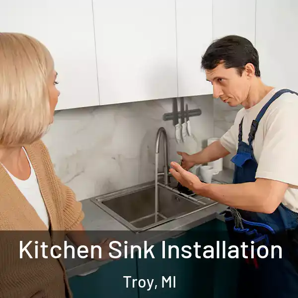  Kitchen Sink Installation Troy, MI