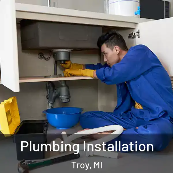  Plumbing Installation Troy, MI