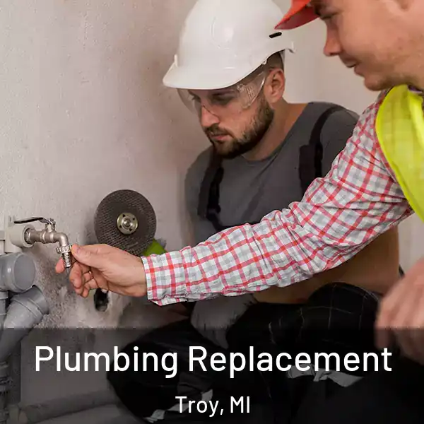  Plumbing Replacement Troy, MI