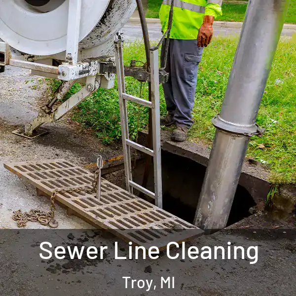  Sewer Line Cleaning Troy, MI