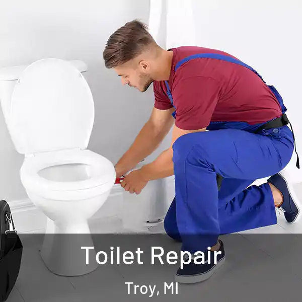  Toilet Repair Troy, MI