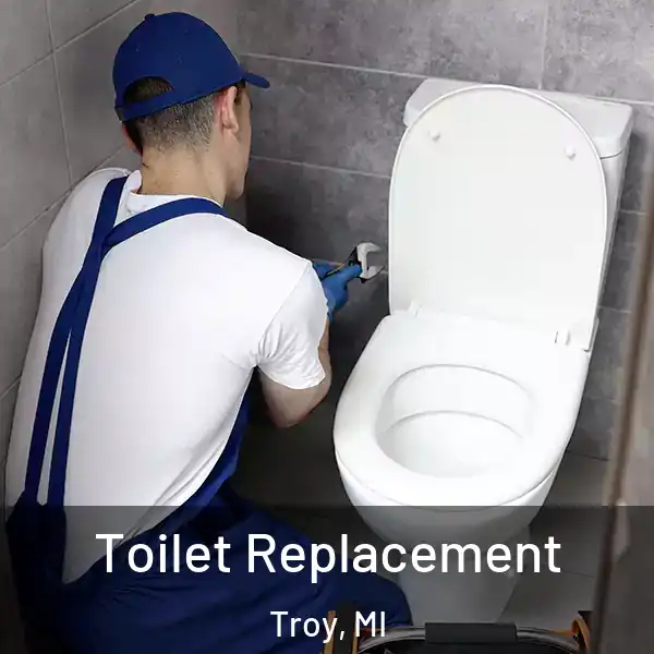  Toilet Replacement Troy, MI
