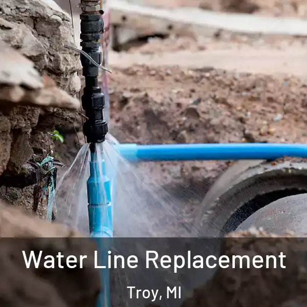  Water Line Replacement Troy, MI