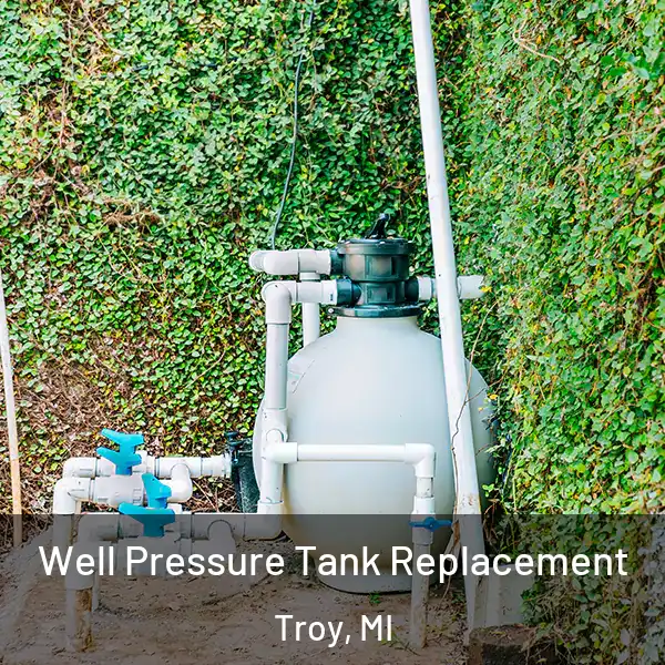  Well Pressure Tank Replacement Troy, MI