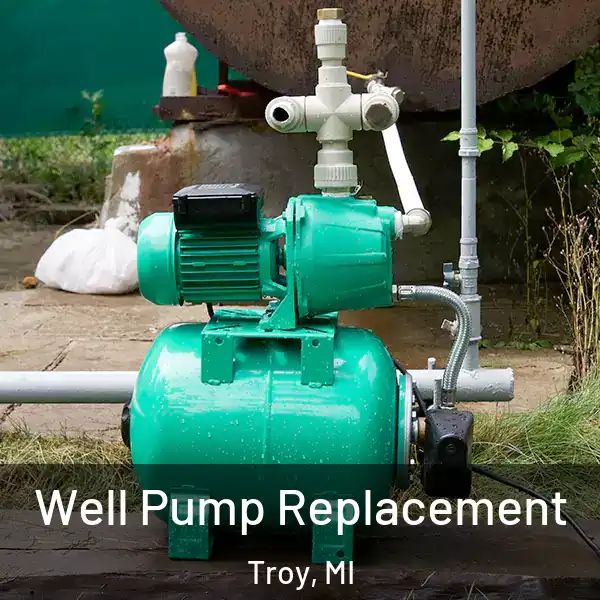  Well Pump Replacement Troy, MI